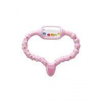 Изображение  Стимулятор Curaprox Baby Baby для прорезывания временных зубов розовый