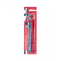 Изображение  A set of toothbrushes Curaprox Ultra Soft Duo Love Edition CS 5460 D 0.10 mm