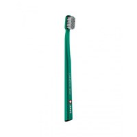 Изображение  Toothbrush Curaprox Velvet CS 12460-19 D 0.08 mm dark green, gray bristles, Color No.: 19
