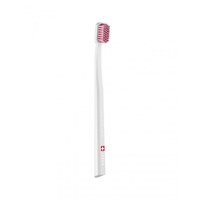 Изображение  Toothbrush Curaprox Velvet CS 12460-35 D 0.08 mm white, pink bristles, Color No.: 35