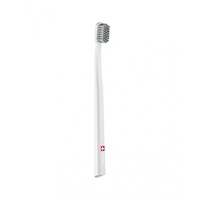 Изображение  Toothbrush Curaprox Velvet CS 12460-34 D 0.08 mm white, gray bristles, Color No.: 34