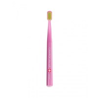Изображение  Зубная щетка Curaprox Ultra Soft CS Smart-13 D 0.08 мм розовая, салатовая щетина, Цвет №: 13