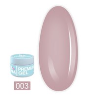 Зображення  Гель для нарощування нігтів LUNAMoon Premium Gel №3, 30 мл, Об'єм (мл, г): 30, Цвет №: 03, Колір: Рожевий