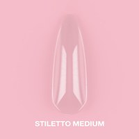 Зображення  Гелеві тіпси LUNAMoon Stiletto Medium Стилет (середні), 500 шт   