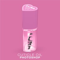 Изображение  Сухое масло для кутикулы с ароматом клубники со сливками LUNAMoon Photoshop Oil, 5 мл, Аромат: Клубника со сливками, Объем (мл, г): 5
