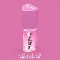 Изображение  LUNAMoon Photoshop Oil dry cuticle oil with melon aroma, 5 ml, Aroma: Melon, Volume (ml, g): 5