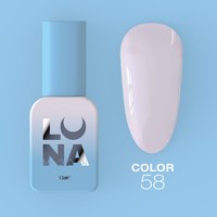 Изображение  Gel polish LUNAMoon Color No. 58, 13 ml, Volume (ml, g): 13, Color No.: 58