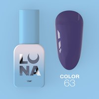 Изображение  Gel polish LUNAMoon Color No. 63, 13 ml, Volume (ml, g): 13, Color No.: 63