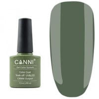 Зображення  Гель-лак для нігтів CANNI 7.3 мл № 150 зелений хакі