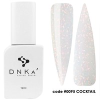 Изображение  Camouflage base for gel polish DNKa Cover Base No. 0095 Cocktail, 12 ml, Volume (ml, g): 12, Color No.: 0095