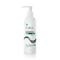 Изображение  Шампунь для волос ежедневный мягкий "Очистка и увлажнение" Soika, 300 мл
