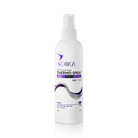 Изображение  Soika thermal protection spray for hair "Protection and easy combing", 200 ml