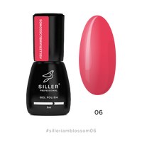 Изображение  Gel nail polish Siller Blossom No. 06, 8 ml, Volume (ml, g): 8, Color No.: 6