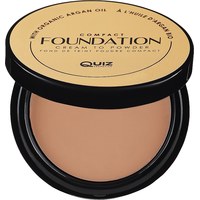 Изображение  Компактная крем-пудра для лица Quiz Cosmetics Compact Foundation Cream To Powder 03 с маслом арганы, 10 г
