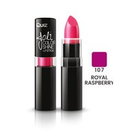 Зображення  Стійка помада для губ Quiz Cosmetics Joli Color Shine Long Lasting Lipstick 107 Royal Raspberry, 4.2 г, Об'єм (мл, г): 4.2, Цвет №: 107