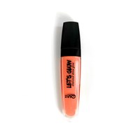 Зображення  Блиск для губ Quiz Cosmetics Let's Glow Diamand Shine Gloss 01 Shany Peach, 7 мл, Об'єм (мл, г): 7, Цвет №: 01