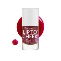 Изображение  Тинт для губ и щек Pastel Lip To Cheek Tint 01 Carmen, 9.6 мл, Объем (мл, г): 4.1, Цвет №: 01