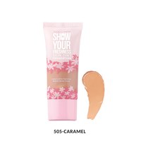 Изображение  Тональная основа для лица Pastel Show Your Freshness Skin Tint Foundation 505 Caramel, 30 мл, Объем (мл, г): 30, Цвет №: 505