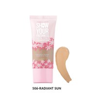 Зображення  Тональна основа для обличчя Pastel Show Your Freshness Skin Tint Foundation 506 Radiant Sun, 30 мл, Об'єм (мл, г): 30, Цвет №: 506