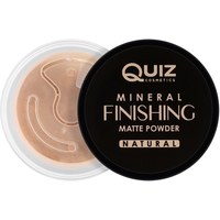 Зображення  Мінеральна матова пудра для обличчя Quiz Cosmetics Mineral Finishing Matte Powder 02 Natural, 5 г, Об'єм (мл, г): 5, Цвет №: 02