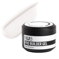 Изображение  Modeling gel NUB Pro Builder Gel No. 02 white, 12 ml