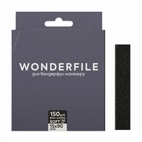 Изображение  Wonderfile foam file tape in black (90x15 mm 150 grit 50 pcs) - for file 130x15 mm