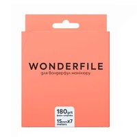 Зображення  Файл-стрічка для пилки Wonderfile in white (130х15 мм 180 грит 7 метрів)