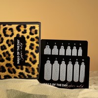 Изображение  Silicone molds for upper forms Nails of the Day Wild Safari Leopard Type 13.12 pcs