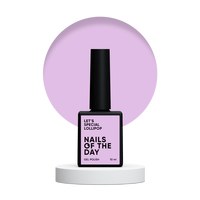 Изображение  Nails of the Day Let's special Lollipop - purple pastel gel nail polish covering one layer, 10 ml, Volume (ml, g): 10, Color No.: Lollipop
