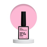 Изображение  Nails of the Day Let's special Marshmallow - light pink gel nail polish covering one layer, 10 ml, Volume (ml, g): 10, Color No.: Marshmallow
