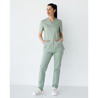 Изображение  Medical women's suit Topaz pistachio s. 40, "WHITE COAT" 488-396-705, Size: 40, Color: pistachio