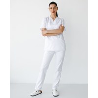 Изображение  Medical women's suit Topaz white NEW s. 52, "WHITE COAT" 488-324-705, Size: 52, Color: white