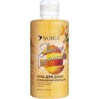 Изображение  Shower gel Soika Shower Lemonade Refreshing Orange, 300 ml