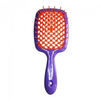 Изображение  Расческа для волос Janeke Superbrush Violet&Orange 86SP226 VA фиолетовая с оранжевым