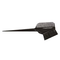 Изображение  Large coloring brush with comb TICO Professional (500001) black