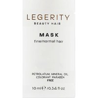 Изображение  Маска для тонких и нормальных волос Screen Legerity Beauty Hair Mask Fine And Normal Hair, 10 мл, Объем (мл, г): 10