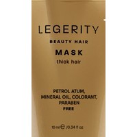 Изображение  Маска для густых волос Screen Legerity Beauty Hair Mask Thick Hair, 10 мл, Объем (мл, г): 10