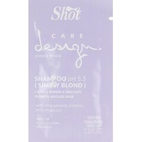 Изображение  Шампунь для волос Превосходный блонд Shot Care Design Simply Blond Shampoo, 10 мл