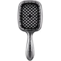 Изображение  Расческа для волос Janeke Superbrush Luxe Silver&Black CRSP230 серебряный с черным