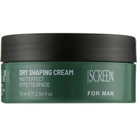 Изображение  Моделирующий крем для волос с матовым эффектом средней фиксации Screen For Man Dry Shaping Cream, 75 мл