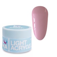 Зображення  Рідкий гель моделюючий для нігтів LUNAMoon Light Acrygel №17, 30 мл, Об'єм (мл, г): 30, Цвет №: 17, Колір: Рожевий