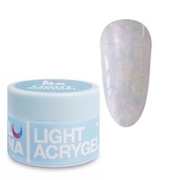 Изображение  Жидкий гель моделирующий для ногтей LUNAMoon Light Acrygel №39, 30 мл, Объем (мл, г): 30, Вариант: 39, Цвет: Молочный
