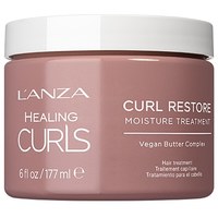 Изображение  Восстанавливающая несмываемая маска для кудрявых волос L'anza Healing Curls Curl Restore Moisture Treatment, 177 мл, Объем (мл, г): 177