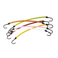 Изображение  Hair elastic bands with hook TICO Professional (300903) multi-colored 13 cm, 6 pcs