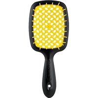 Изображение  Расческа для волос Janeke Superbrush Black&Yellow 71SP226 GIA черная с желтым