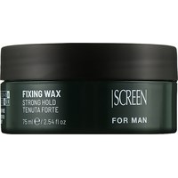 Изображение  Моделирующий воск сильной фиксации для мужских волос Screen For Man Fixing Wax, 75 мл