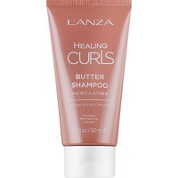Изображение  Масляный шампунь для вьющихся волос L'anza Healing Curls Power Butter Shampoo, 50 мл