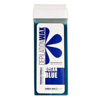Изображение  Теплый воск в картридже Simple Ocean BLue Синий Океан (Азулен), 100 мл
