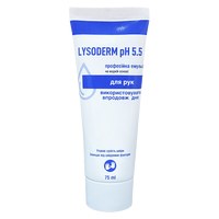 Изображение  Lysoderm pH 5.5 75 ml - hand and body care cream, Blanidas, Volume (ml, g): 75