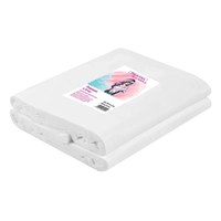 Изображение  Disposable spunlace towels net in pack Pink Blonde 40x70 cm (100 pcs/pack) white